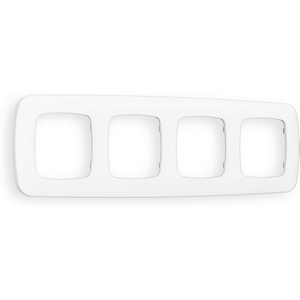 Изображение товара Рамка Ambrella Volt OMEGA Ecta (Белый матовый) 4-ая OF140124