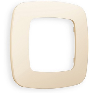 Изображение товара Рамка Ambrella Volt OMEGA Ecta (Бежевый матовый) 1-ая OF140331