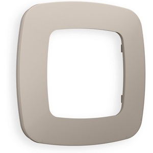 Изображение товара Рамка Ambrella Volt OMEGA Ecta (Серо-бежевый матовый) 1-ая OF140361