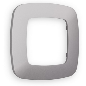 Изображение товара Рамка Ambrella Volt OMEGA Ecta (Сталь матовый) 1-ая OF140501