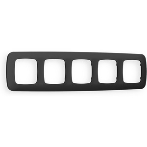 Изображение товара Рамка Ambrella Volt OMEGA Ecta (Графит Мягкое касание) 5-ая OF140805