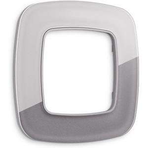 Изображение товара Рамка Ambrella Volt OMEGA Radian (Сталь Стекло органическое) 1-ая OF320501