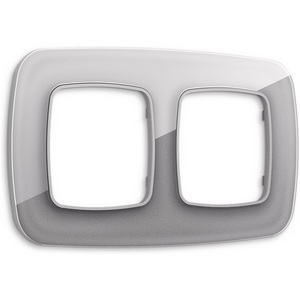 Изображение товара Рамка Ambrella Volt OMEGA Radian (Сталь Стекло органическое) 2-ая OF320502