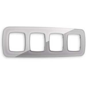 Изображение товара Рамка Ambrella Volt OMEGA Radian (Сталь Стекло органическое) 4-ая OF320504