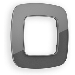 Изображение товара Рамка Ambrella Volt OMEGA Radian (Антрацит серый Стекло органическое) 1-ая OF320651