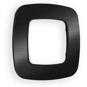 Изображение товара Рамка Ambrella Volt OMEGA Radian (Черный Металл шлифованный) 1-ая OF580501