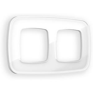 Изображение товара Рамка Ambrella Volt OMEGA Coint (Белый Стекло органическое) 2-ая OF640102