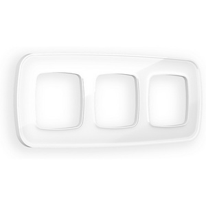 Изображение товара Рамка Ambrella Volt OMEGA Coint (Белый Стекло органическое) 3-ая OF640103