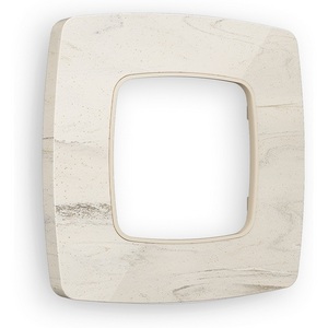 Изображение товара Рамка Ambrella Volt OMEGA Opera (Серо-бежевый мрамор) 1-ая OF940601