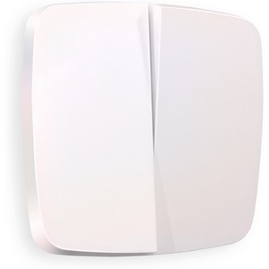 Изображение товара Лицевая панель Ambrella Volt OMEGA (Жемчуг) для 2-клавишных выключателей QUANT OP2030