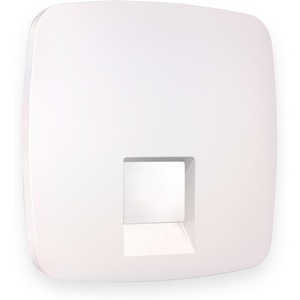 Изображение товара Лицевая панель Ambrella Volt OMEGA (Жемчуг) для компьютерной/телефонной розетки RJ-45/RJ-11 QUANT OP2120