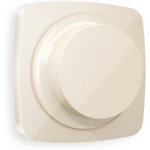 Изображение товара Лицевая панель Ambrella Volt OMEGA (Бежевый глянец) для светорегулятора универсального QUANT OP3055