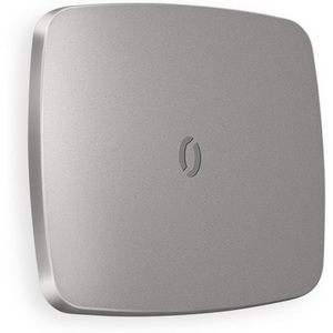 Изображение товара Лицевая панель Ambrella Volt OMEGA (Сталь матовый) для 1-клавишных выключателей с подсветкой QUANT OP5020