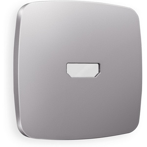 Изображение товара Лицевая панель Ambrella Volt OMEGA (Сталь матовый) для HDMI розетки QUANT OP5140