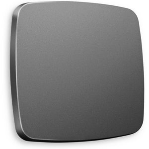Изображение товара Лицевая панель Ambrella Volt OMEGA (Антрацит серый) для 1-клавишных выключателей QUANT OP6510