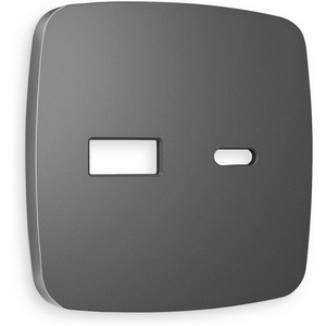 Изображение товара Лицевая панель Ambrella Volt OMEGA (Антрацит серый) для розетки 2USB тип A+C QUANT OP6610