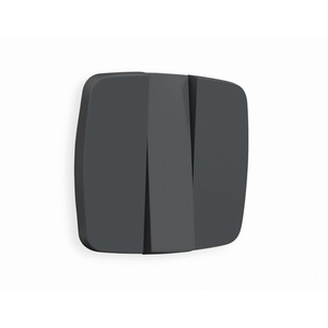 Изображение товара Лицевая панель Ambrella Volt OMEGA (Графит Мягкое касание) для 3-клавишных выключателей QUANT OP9050