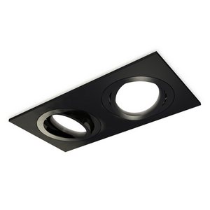 Изображение товара Потолочный светильник прямоугольный с черным плафоном светодиодный Ambrella Techno Spot XC7636081