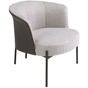 Изображение товара Кресло 5109/A213 серое из ткани и экокожи Angel Cerda арт.181707