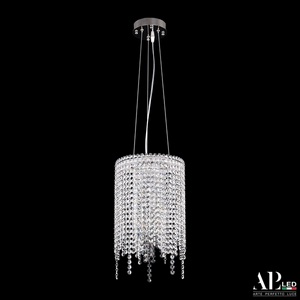 Изображение товара Люстра led с 1 лампочкой хрустальная светодиодная с пультом APL LED Sicilia SH01.25.B.LED-DIM.Ni