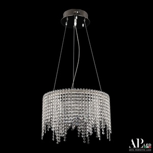 Изображение товара Подвесная люстра хрусталь светодиодная APL LED Sicilia SH02.40.B.Ni.4000