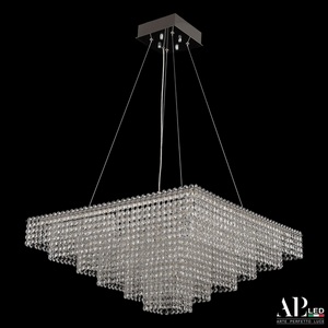 Изображение товара Подвесная каскадная люстра хрустальная светодиодная APL LED Sicilia SH03.60.C.Ni.4000