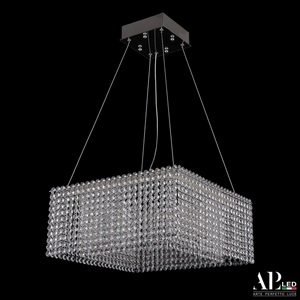 Изображение товара Люстра led для квадратная хрусталь светодиодная APL LED Sicilia SH04.42.A.Ni.4000