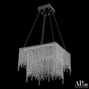 Изображение товара Подвесная люстра хрусталь светодиодная APL LED Sicilia SH04.42.D.Ni.4000