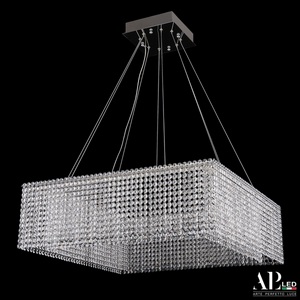 Изображение товара Подвесная люстра хрусталь светодиодная APL LED Sicilia SH04.71.A.Ni.4000