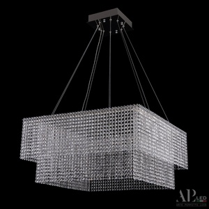 Изображение товара Подвесная люстра хрусталь светодиодная APL LED Sicilia SH04.71.C.Ni.4000