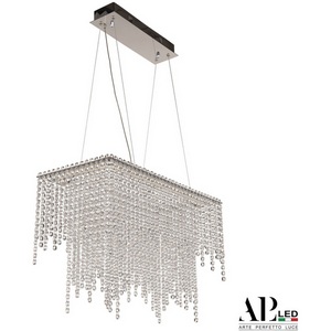 Изображение товара Подвесная люстра хрусталь светодиодная APL LED Sicilia SH05.57.D.Ni.4000