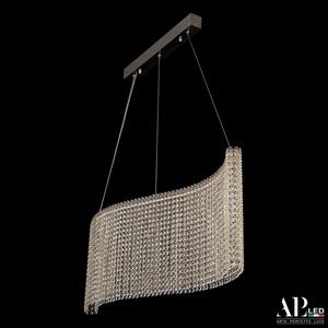 Изображение товара Подвесная люстра хрусталь светодиодная APL LED Sicilia SH07.100.A.Gd.4000