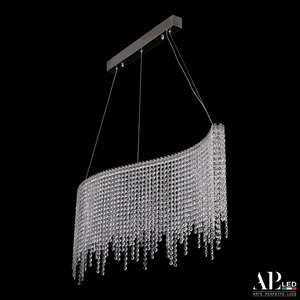 Изображение товара Подвесная люстра хрусталь светодиодная APL LED Sicilia SH07.100.B.Ni.4000