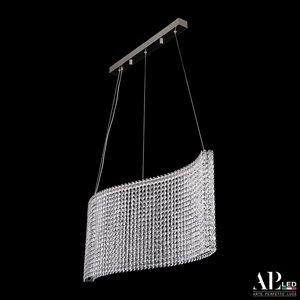 Изображение товара Подвесная люстра хрусталь светодиодная APL LED Sicilia SH07.80.A.Ni.4000