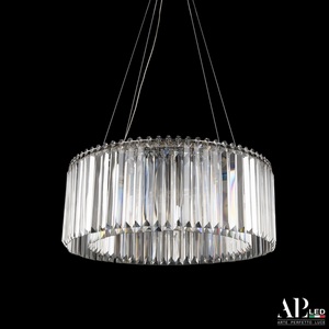 Изображение товара Подвесная люстра хрусталь светодиодная APL LED Sicilia SH09.55.A.Ni.4000