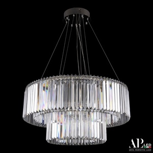 Изображение товара Подвесная люстра хрусталь светодиодная APL LED Sicilia SH09.73.2D.A.Ni.4000