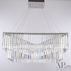 Изображение товара Подвесная люстра хрустальная светодиодная APL LED Sicilia SH10.86.C.Ni.4000