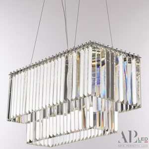 Изображение товара Подвесная люстра хрустальная светодиодная APL LED Sicilia SH11.57.C.Ni.4000