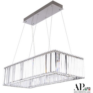 Изображение товара Подвесная люстра хрустальная светодиодная APL LED Sicilia SH11.92.A.Ni.4000
