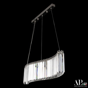 Изображение товара Подвесная люстра хрустальная светодиодная APL LED Sicilia SH12.80.A.Ni.4000