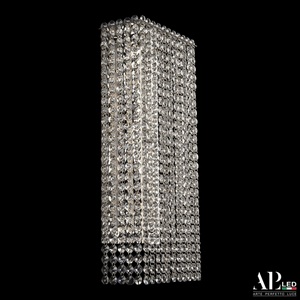Изображение товара Бра хрусталь светодиодное APL LED Sicilia SH500.B1.20-45.A.Ni.4000 с подвесками