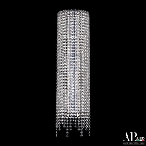 Изображение товара Бра светодиодное хрустальное APL LED Sicilia SH500.B5.20-70.B.Ni.4000 с подвесками