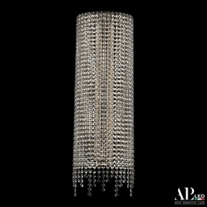 Изображение товара Бра светодиодное хрустальное APL LED Sicilia SH500.B5.25-70.B.Ni.4000 с подвесками