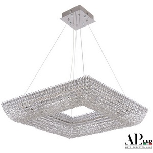 Изображение товара Подвесная люстра хрустальная светодиодная APL LED Sicilia SH503.0.60.A.Ni.4000