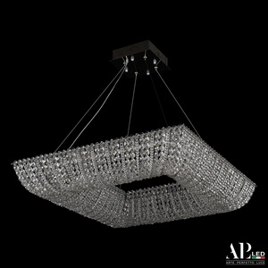 Изображение товара Подвесная люстра хрустальная светодиодная APL LED Sicilia SH503.0.60.M.Ni.4000