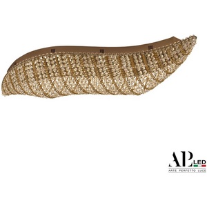 Изображение товара Потолочная люстра хрустальная светодиодная APL LED Sicilia SH507.2.80.M.Gd.3000