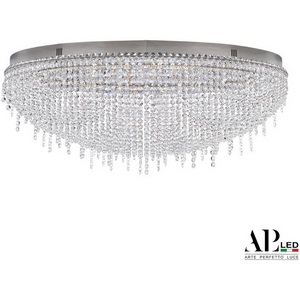 Изображение товара Потолочная люстра хрустальная светодиодная APL LED Sicilia SH508.2.80.B.Ni.4000