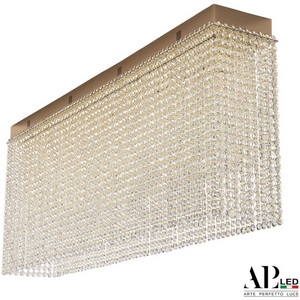 Изображение товара Потолочная люстра хрустальная APL LED Sicilia SH512.2.100.A.Gd.E14