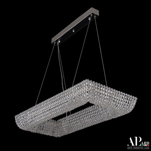 Изображение товара Подвесная люстра хрустальная светодиодная APL LED Sicilia SH515.0.80.A.Ni.4000