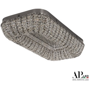 Изображение товара Потолочная люстра хрустальная светодиодная APL LED Sicilia SH622.2.80.R.Ni.4000.Clear.731